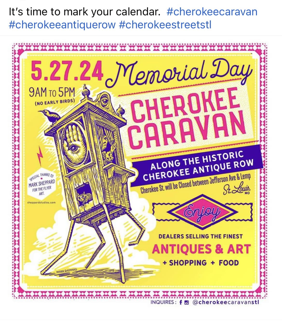 Event Cherokee Caravan